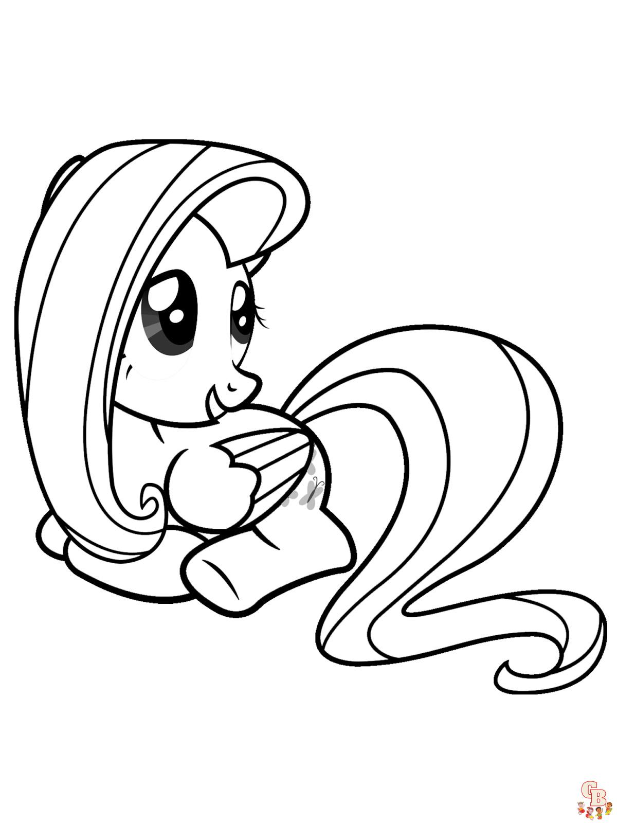 coloriage My Little Pony 91