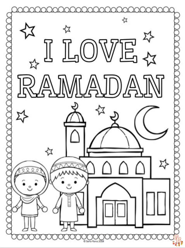 Ramadan para colorear 12