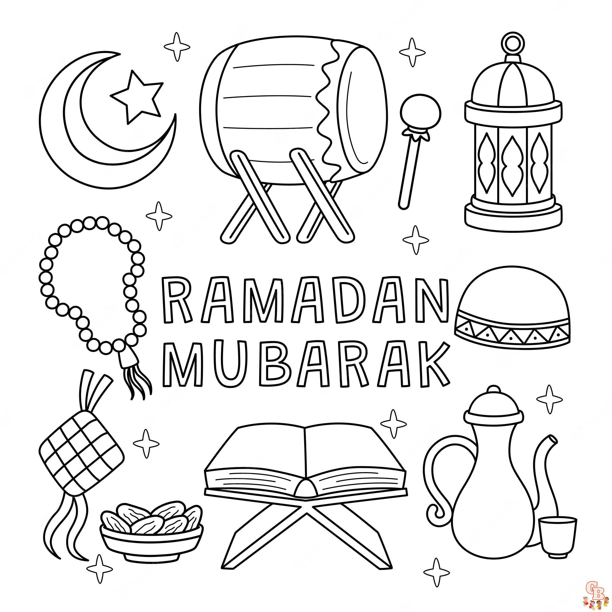 Ramadan para colorear 14