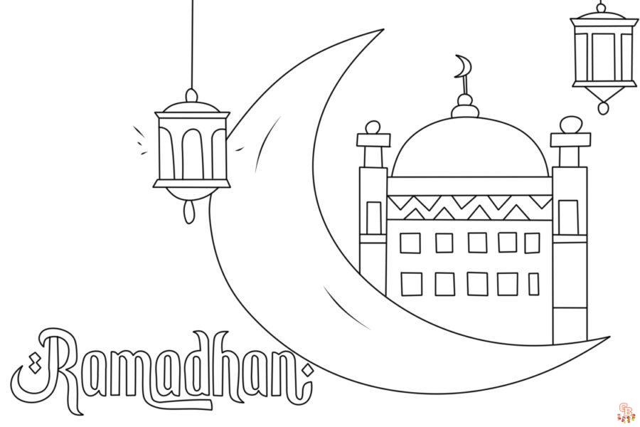 Ramadan para colorear 18