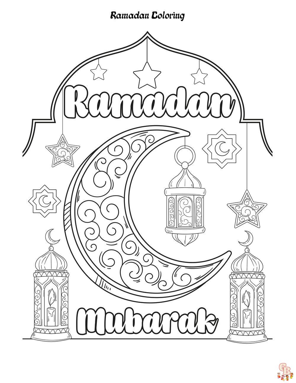 Ramadan para colorear 21
