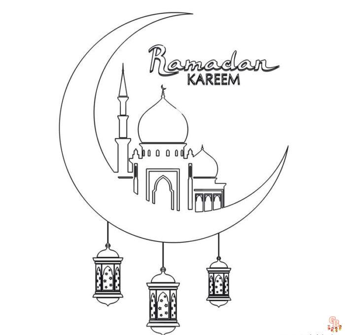 Ramadan para colorear 22