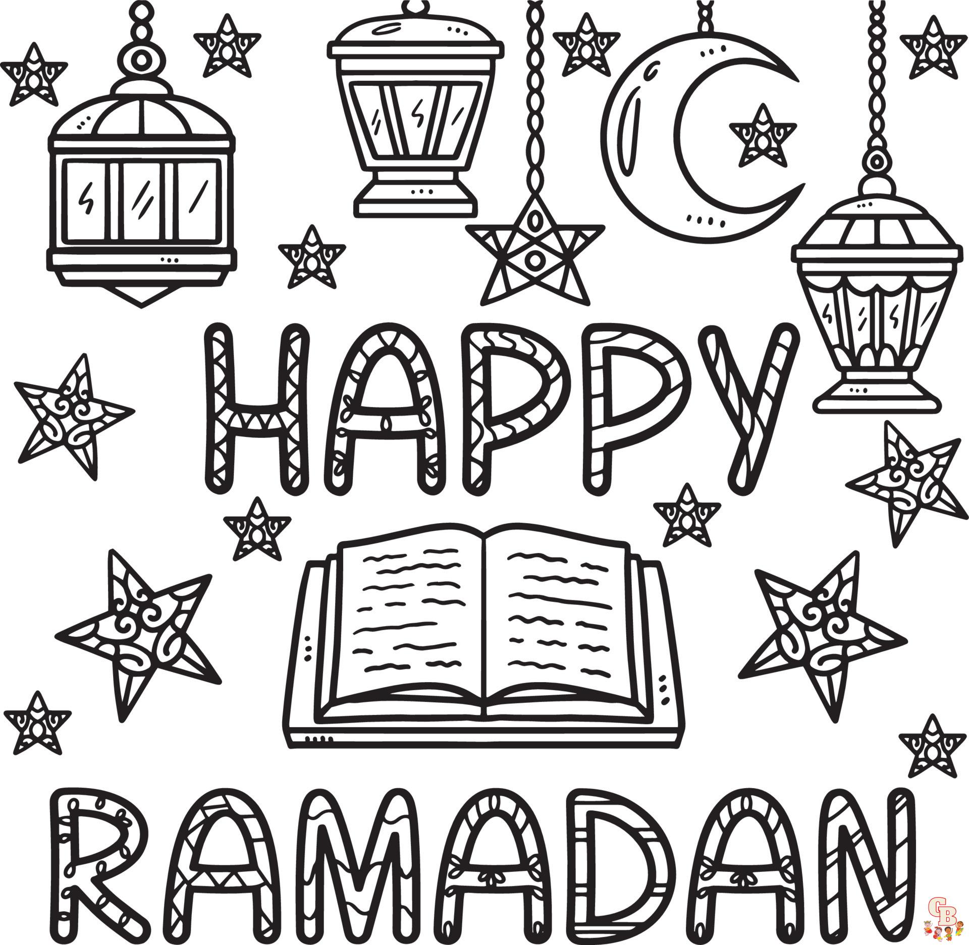Ramadan para colorear 8