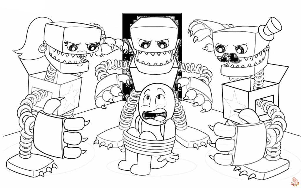 Dibujos de Boxy Boo para Colorear 